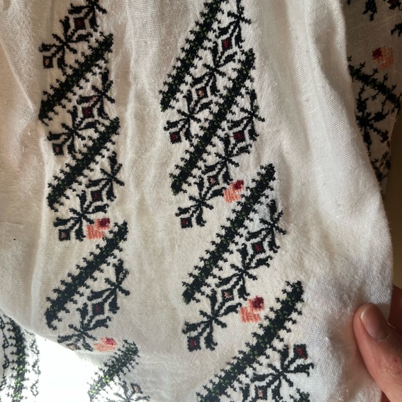 Free People All I Need Embroidered Crop Top - Picture 7 of 7